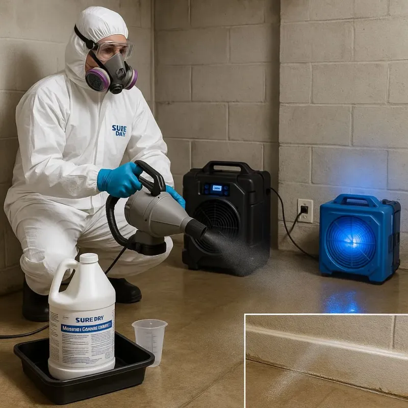Sanitization and Odor Removal process in Clarkson, NY