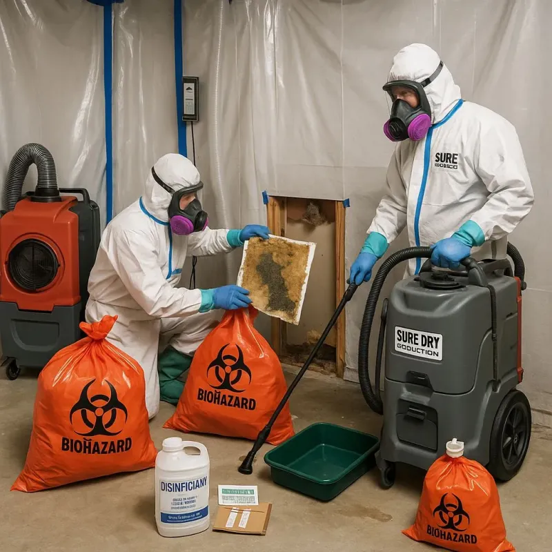 Contaminated Water Handling Protocols process in Clarkson, NY